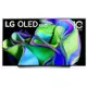 LG樂金83吋OLED 4K電視OLED83C3PSA(含標準安裝)