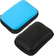 OSALADI 2pcs Hard Drive Case Portable HDD Protective Box Hard Drive Storage Box Cable Organizer
