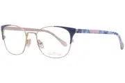 Lilly Pulitzer Posey NV Eyeglasses Women's Navy Full Rim Optical Frame 51mm