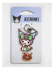 [Wishes] Hello Kitty Kuromi Keyring in Multi