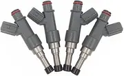 4pcs Fuel Injector Nozzles Compatible with Toyota Tacoma Hilux Land Cruiser Prado 2.7L 2TR 2009-2010 23209-09045 23250-75100 23209-79155