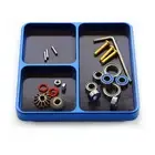 Screw Tray Magnetic Tool Storage Plate Square Maintenance Box for RC Car Truck