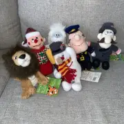 NEW Vintage CVS Stuffins Rudolph Island Of Misfit Toys & Frosty Plush Bundle