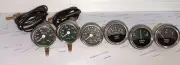 Smiths-52mm-Kit-Temp-Oil-Fuel-Oil Temp Gauge Volt +Amp Gauges --Replica
