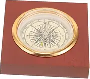 Anneome Home Decor Retro Backpacking Compass Survival Navigation Compass Survival Compass Antique Style Compass Outdoor Compass Vintage Compass Feng Shui Small Compass Decorative Plastic