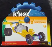 K'NEX 4X SPEEDERS 41 Pieces (Imagine-Build-Play) From 2006 - NEW