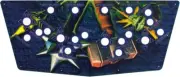 Gauntlet Dark Legacy CPO Arcade Control Panel Overlay Textured Laminate