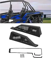 HECASA Intake Vents Bezel Kit Compatible with 2016 Polaris RZR XP XP4 Turbo Replacement for 2206649 UTV Bezel Kit Side Vent Air Intake Left and Right