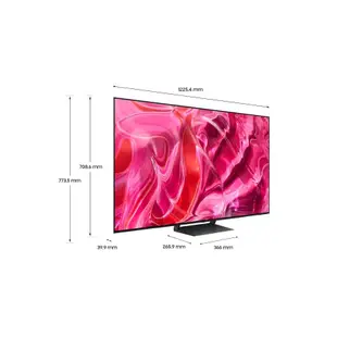 SAMSUNG三星 55吋 電視 55S90C OLED 智慧顯示器 12期0利率 蝦幣回饋QA55S90CAXXZW