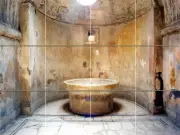 Art Pompeii Mural Ceramic Bath Backsplash Tile #102