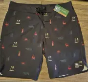 TRAVIS MATHEW BOARD SHORTS OR SWIM TRUNKS...NWT...SIZE 34