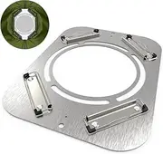 HIKERBRO Stove Jack Kit - Clip On Hot Tent Stove Jack, Stainless Steel Pipe Protector, Chimney Hole for Bell Tents, Yurts, Canvas Tent, Camping Stove Accessories
