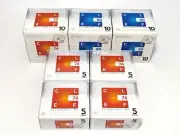 【NEW SEALED x 50-Discs】TDK MD Mini Disc 74 & 80 min "ＣＬＥＦ" MADE IN JAPAN #0863