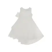 [BIMBALO'] BIMBALO' Organdy and tulle dress Kids 7Y 7Y White