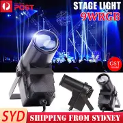 LED RGB Pin Spot Stage Lights Colour Changing Disco DJ Light up Wedding Party AU