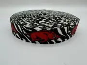 NEW 5-yards of Arkansas Razorbacks 7/8" wide Grosgrain Ribbon