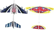 ORFOFE Rechargeable Glider Plane Toy for Boys and Girls 2pcs Airplane Model Toy for Boys and Girls