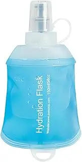 ZHUOEEDAAY Soft Flask Running Water Bottle Collapsible Water Bottle for Hydration Pack Cycling Marathon Running Hiking Hydration Pack Hiking Cycling Climbing (blue)