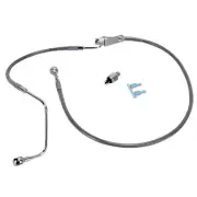 Rear Stainless Braided Brake Line 2008-2010 Harley-Davidson Softail