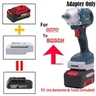 1X Adapter For OZITO 18V Li-Ion Battery To BOSCH 18V Power Tools Adapter Only