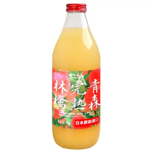 日本 Shiny株式會社 青森完熟蘋果汁 1L (6入/箱) 現貨 蝦皮直送