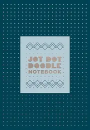 Jot Dot Doodle Notebook (Blue and Silver)
