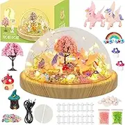 Unicorn Gifts for Girls, Make Your Own Unicorn Night Light, DIY Art and Craft Kits for Kids, Birthday Children's Day Gift Toys, Princess Gifts for 5 6 7 8 9 Year Old Girls Christmas Stuffers