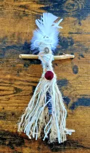 Hecate Goddess Altar Doll Pagan Wiccan Witchcraft Handmade Protection Magic