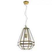 Prism Pendant Light - Brass