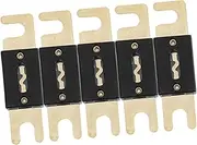 ERINGOGO Fuse Fork 5pcs Plated Fuse Block for Car Audio Video System Protection