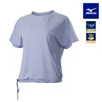 在飛比找PChome24h購物優惠-【MIZUNO 美津濃】女瑜珈短袖T恤 K2TAB20368