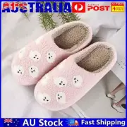 Halloween Ghost Plush Slippers Fluffy Home Slippers Anti Slip for Men Women AU