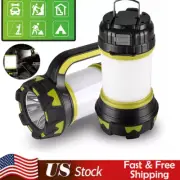 Camping LED Lantern USB Rechargeable Camping Tent Light Lamp Flashlight Portable