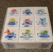 Well Now Tea Co Assorted TEA Contains CAFFEINE 9 Boxes X 10 Each = 90 Bags