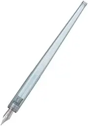 Pilot iro-utsushi Dipping pen with Fountain pen nib : Medium nib with clear blue holder