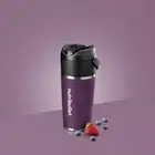 NutriBullet Flip Stainless Steel USB-C Rechargeable Portable Blender - Purple