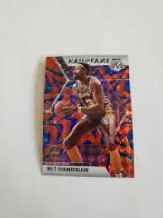 2019-20 Panini Mosaic Reactive Blue Hall Of Fame Wilt Chamberlain