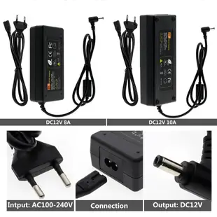 Dc12v 24V 2A 3A 5A 6A 8A 10A LED照明適配器家用電源變壓器