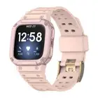 For Fitbit Versa 4/3/2/1 Versa Lite/Sense Strap + Rugged PC Case TPU Sport Band