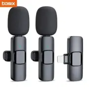 Lavalier Microphone Wireless Audio Video Recording Mini Mic For Android & iPhone