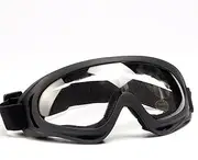[SEIWEI] Wraparound Safety Goggles Impact Resistant Sealed Protective Work Glasses Over Spectacles for Construction, Lab, Welding, Cycling, Transparent, 18 x 8 cm (YSL-HA1121C-DC)