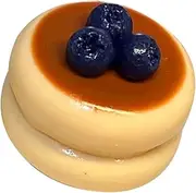 Cake Squeeze Toy, Cartoon Sensory Ball, 2.76x2.76in Funny Stress Reliever, Souffle Shape Fidget Tool, Pinch Squeeze Fun, Portable Pastel for Kids and Adults