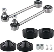 MR HELLO 2" Front & 1" Rear Lift Kit with End Links - Compatible with 07-18 Jeep Wrangler JK- Leveling Kit for Jeep JK Lift Kit Accessories