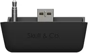Skull & Co. AudioBox: Bluetooth 5.0 Wireless Audio Transmitter Adapter Low Latency for Xbox (XB1/XSX/XSS/Elite2) Controllers- Black