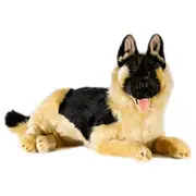 Bocchetta Plush Toys Kaiser XL German Shepherd Dog Black Face Extra Large