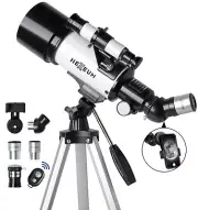 Telescope 70mm Aperture 500mm - for Kids & Adults Astronomical refracting Por...