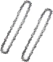2-Pack 6 Inch Mini Chainsaw Chain, Replacement Chains for Cordless Electric C...
