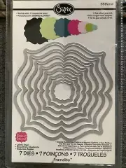 Sizzix Regal Labels by Stephanie Barnard Die Set*New*Free Shipping