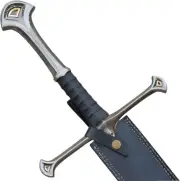 Handmade Damascus Blade 104 cm Long Anduril Sword of Narsil The King Arag