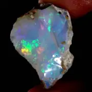 17.50 Cts Amazing Ethiopian AAA "Play-Of-Color" Fire Opal Rough Natural Gemstone